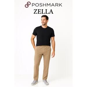 Z By Zella Commuter Pants In Tan Aluminum